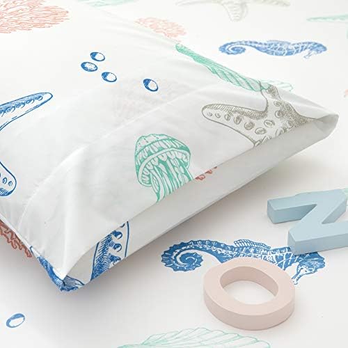 JSD Coastal Beach Theme Kids Full Sheet Set 4 Piece Deep Pocket - Image 5