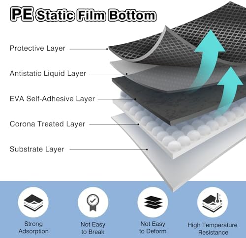 40” x 50” Waterproof Chair Mat for Hardwood, Office Chair Mat for Rolling Chair, Desk Mat for Hardwood Floor, Floor Mat for Home Office, Anti-Slip PVC Floor Protector for Gaming Room - Image 5