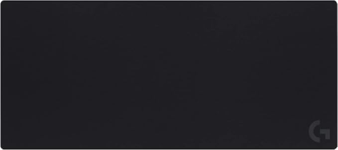 Logitech G840 XL Cloth Gaming Mouse Pad (900x400x3) - Black | Cloth material, 0.12 in thin, stable, performance-tuned surface by Unknown