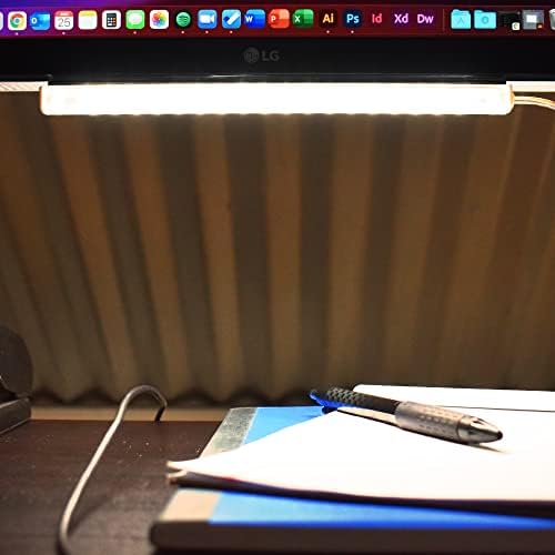 TrueColor USB LED Under Cabinet Light Bar, Frosted Cover, 12 in, Soft White - Image 6