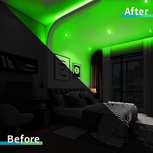 Green LED Neon Strip Lights 16.4FT Flexible 12V Rope Light - Image 3