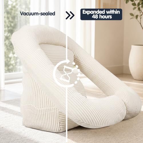 Reading Pillow for Bed Adult, 2-in-1 Back Rest Pillow for Sitting Up - Image 7