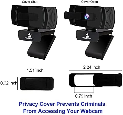 NexiGo N930AF Webcam with Microphone for Desktop, Autofocus, Webcam for Laptop, Computer Camera, 1080p HD USB Web Camera, Compatible with Zoom/Switch 2/Teams/Webex - Image 4