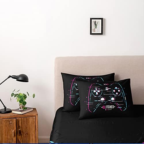 3D Print Gamepad Duvet Cover Set Gaming Comforter Cover Twin Size Black Color Bed Set Gamer Beddings Boy Kid Bedroom Decorations - Image 2