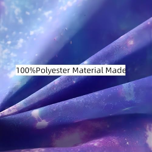 SDIII 4PCS Colorful Galaxy Sheets Set Twin Soft Microfiber Space Sheets Twin Dreamy Galaxy Bedding Sheet Set for Girls Boys Kids Teens All Season - Image 6