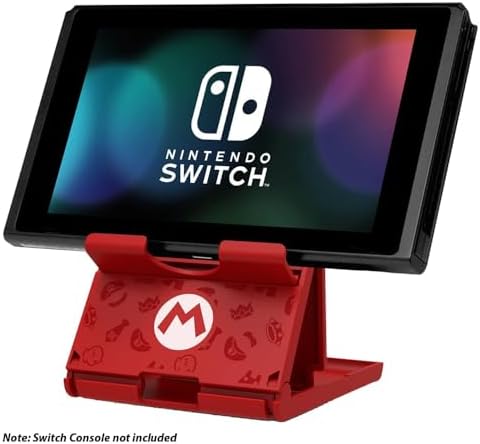 HORI Compact PlayStand - Mario Edition, Officially Licensed by Nintendo - Nintendo Switch, Adjustable - Image 4