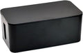 Cable Management Box,Power Cover Surge Protector for Desk Large Black by SunnyZoo