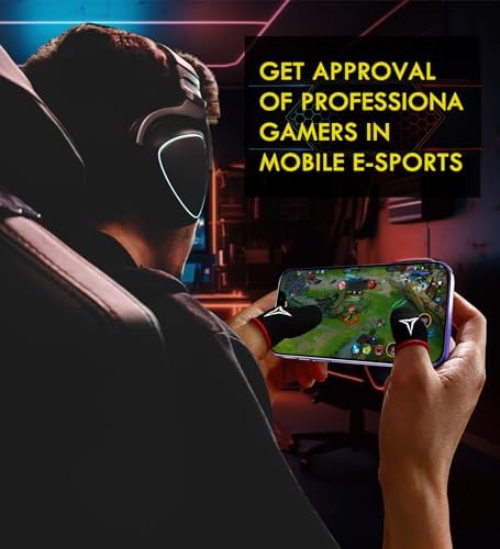 Professional Mobile Gaming Finger Sleeves with a Slide Box,6 Pack - Image 6