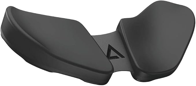 DELTAHUB Carpio 2.0 - Left-Handed Truly Ergonomic Wrist Rest for Mouse, Carpal Tunnel Support, Pain Relief, Anti-Fatigue, Easy Glide, Sleek, Office Computer, Laptop, Gaming - Large, Black by DELTAHUB