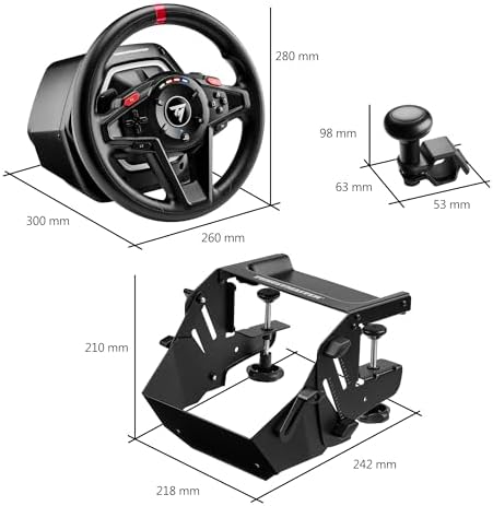 Thrustmaster T128 SimTask Pack - Farming/Trucking Wheel Bundle - PS5 & PC - Image 3