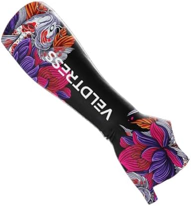 Gaming Arm Sleeve for PC Gamers - Breathable Wrist & Forearm Support, Ideal for FPS Aiming, Koi & Sakura Designs by Unknown