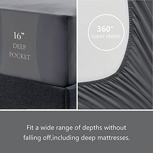 5 Pieces Bed in a Bag for Gaming Bedding Set,Boys Gamer Comforter Set with Flat Sheet,Fitted Sheet,Pillowcases,Cushion Cover,Game Console Pattern Bed Set for Kids Boys Room Decor - Image 4