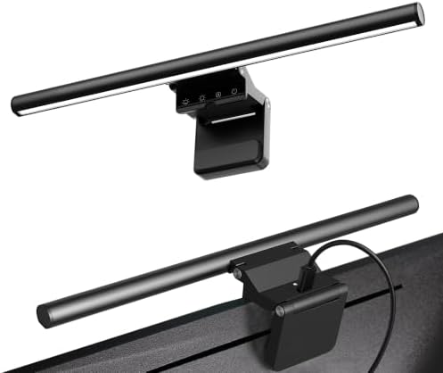 Monitor Light Bar 15.8", No-Glare Asymmetric Desk Screen Lamp by VIEYKEA