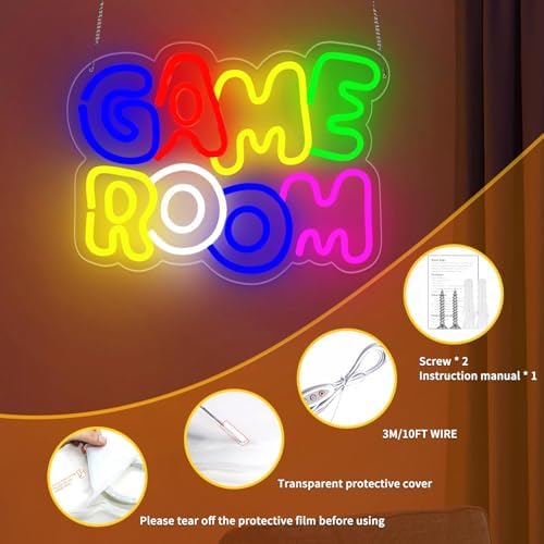 Game Room Neon Signs,Gaming Letter Sign for Gamer Room Decor - Image 7