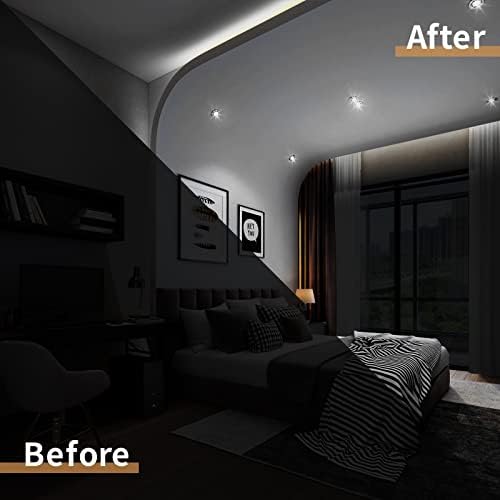LED Neon Lights Flexible White 16.4FT/5M 12V DC Waterproof Flexible LED NEON Light for Indoors Outdoors Decorm [Power Adapter Included] - Image 5