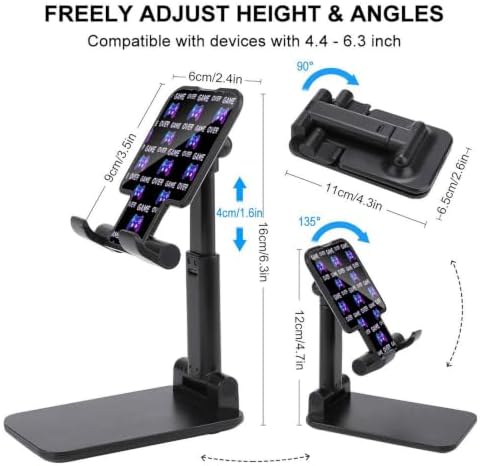 Lightweight Video Games Joystick Game over Cell Phone Holder for Desk - Image 2