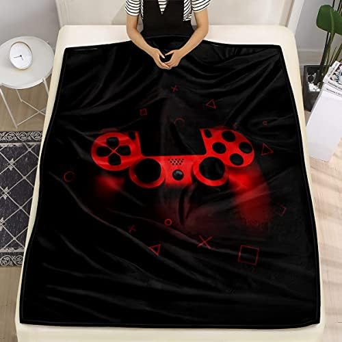 lirs Bedding Gaming Throw Blanket 60" x 50’’ Super Soft, Fleece, Gamer Gift for Couch Sofa for for Kids Boys Teens Video Game (MT-A06, 60’’x50) - Image 3