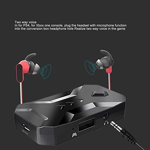 One - Handed RGB Gaming Keyboard and Mouse Combo, USB Wired LED Backlit Keyboard with Mouse and Converter, 35 Keys Mini Gaming Keypad Set for Android, for iOS 13.4 Or Less - Image 3