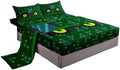 Erosebridal Green Equipment Trucks Bed Sheets Queen Size Boys Tractor Sheet Set Construction Excavator Bedding Set Kids Cartoon Car Room Decor Lightweight Soft Fitted Sheet with 2 Pillowcases by Erosebridal