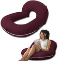 INSEN Reading Pillow, Back Pillow for Sitting in Bed and Couch, Gaming Pillow for Adults, Sit Up Support for Bed by INSEN