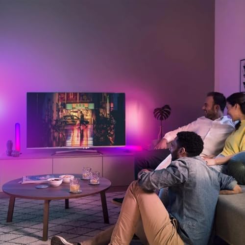 Dual RGB Light Bar, USB Powered LED Ambient Lighting with APP & Remote Control, Smart Mood Light Bar with Music Sync for Gaming Desk, TV Backlight, Streaming Setup, Bedroom Decor - Image 3