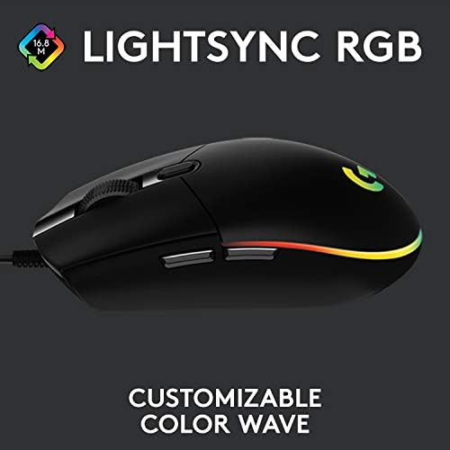 Logitech G335 Wired Gaming Headset + G203 Wired Gaming Mouse Bundle - Black - Image 6