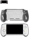 Case for Anbernic RG557 5.48 Inch Handheld Gaming Console,BOVUGAC High Transparency Soft TPU Shockproof with Stand-Clear Black by Unknown