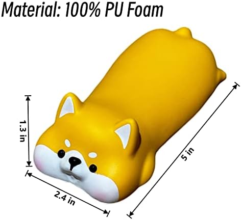 Cute Wrist Rest Mouse Pad Wrist Support, Shiba Inu Soft Foam Keyboard Wrist Rest for Computer Keyboard Carpal Tunnel Ergonomic Mouse Pad - Image 7