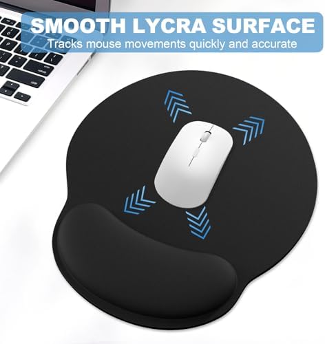 Ergonomic Mouse Pad with Wrist Rest and Keyboard Wrist Rest, Mousepad - Image 3