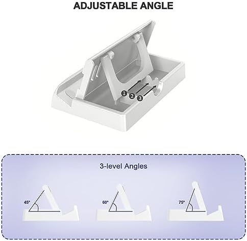 FILFEEL Multi-Angle Stand Holder fit for ROG Ally, Non-Slip Portable Foldable Gaming Device Compatible with Mobile Phones and Tablets, Support Desk Use - Image 4