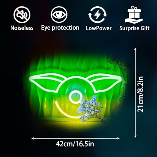 Neon Signs for Wall Decor, Anime Led Sign Neon Light up Signs - Image 3