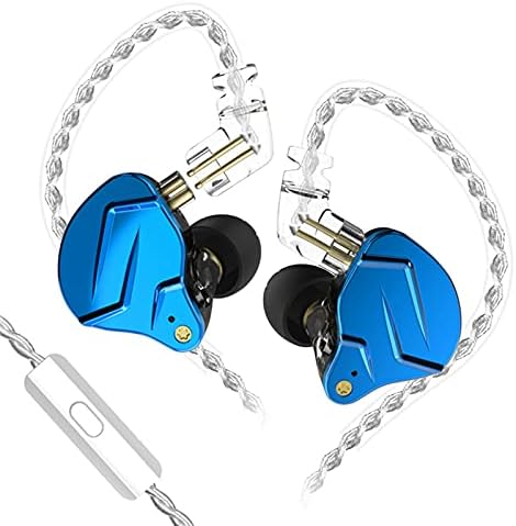 KZ ZSN Pro X in Ear Monitor Earphone 1BA 1DD Wired Earphone HiFi Sport Gaming Earbuds Headphones Compatibility for Phone Computer Tablet by CCA