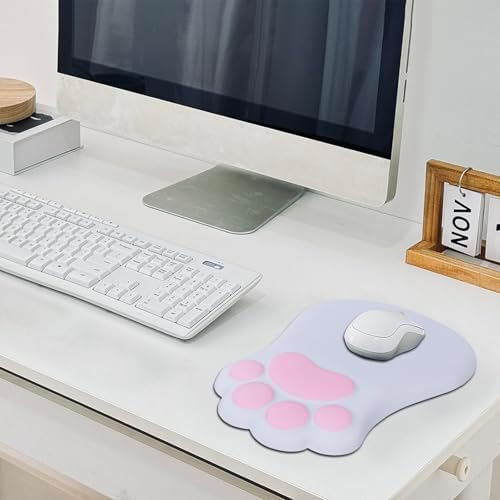 L-SPOUTTO Ergonomic Mouse Pad with Wrist Rest,Cute Mouse Pad Wrist Support - Image 6