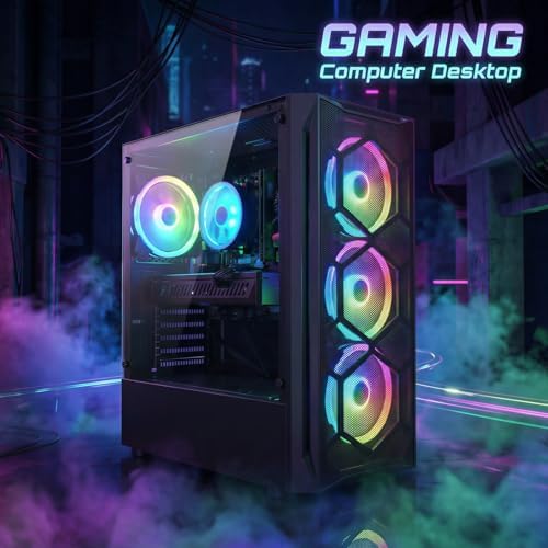 STGAubron Gaming PC Desktop,Core I7,RX 580 8G,16G RAM,512G SSD - Image 4