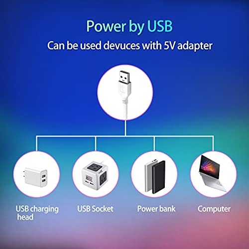 LED TV Backlight,SMY USB LED Strip Light,RGB Multi-Colour LED Light Strip Kit Waterproof IP65, 30LED with Wireless Remote Controller for TV/PC/Laptop Bias Lighting (3.28Ft) - Image 5