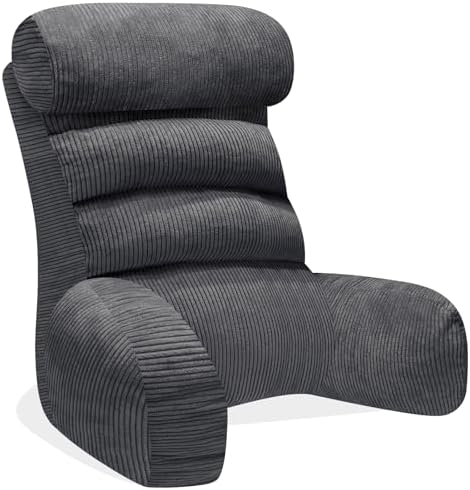 Back Pillow for Bed Sitting Up, Reading Pillow, Extra Large Arm Pillows for Adults for Back Support,Bed Pillow for Sitting up for Watching TV/Gaming/Relaxing by Tinuniyaa