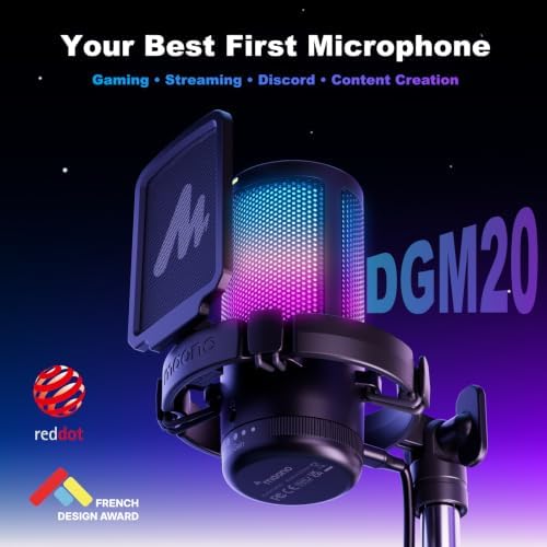 MAONO DGM20S Gaming Microphone for PC with Clear Voice & Noise Reduction - Image 2