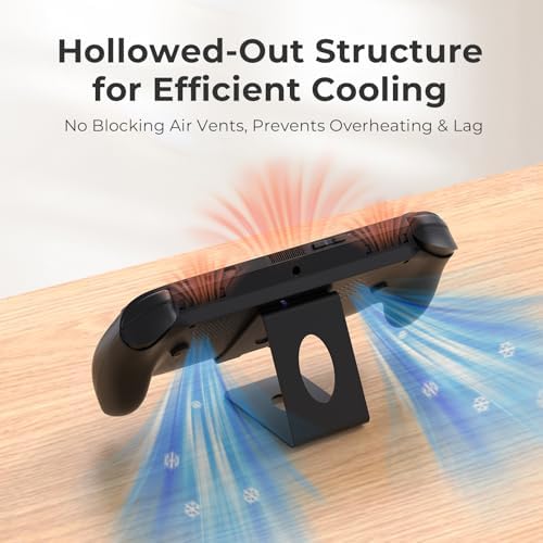 JYGamhanbil Desktop Stand Metal Holder for Portable Gaming Handheld Console - Image 4