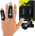 LIONTEK Single Flow Finger Sleeve V3 Pair — Joint Support & Compression for Activity, BJJ, Fitness, Volleyball, Basketball, and More (X-Large) by LIONTEK