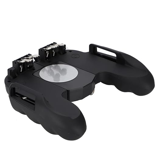 EBTOOLS Gamepad for Smartphone, Games Mobile Controller with Back Shoot, Black Wired Joystick Cooling Fan Dissipation Gamepad with Silicone Pad [video game] by EBTOOLS