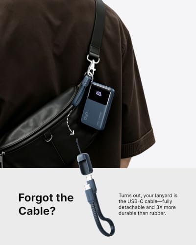 INIU Power Bank, Compact 10000mAh 45W PD Fast Charging Portable Charger - Image 4