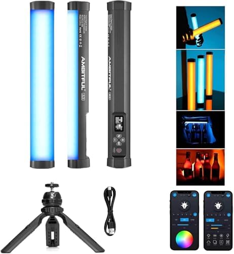 AMBITFUL A2 RGB Tube Light for Photography Video Full-Color by Ambitful