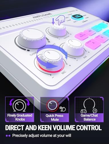 FIFINE SC8W Gaming Audio Mixer for Streaming with 7.1ch Surround sound - Image 3