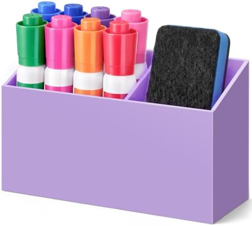 MR.MATE Magnetic Pen Holder, Purple Magnetic Cup for Fridge Whiteboard by Unknown