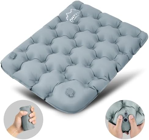 ONTYZZ Inflatable Seat Cushion Lightweight Airplane Seat Cushion | Stadium Seat Travel Cushion for Climbing Hiking Office Airplane by OTNYZZ