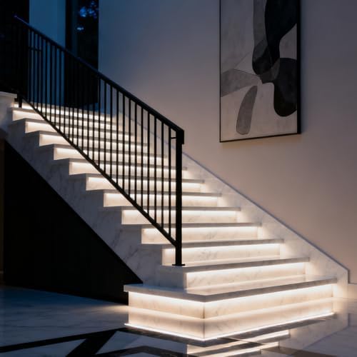 BTF-LIGHTING 3mm Width Ultra Thin COB LED Strip Light Natural White 4000K - Image 7