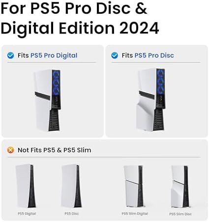 KIWIHOME Cooling Fan for PS5 Pro, Quiet Cooler with Auto Speed USB3.0 - Image 2