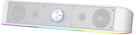 Redragon GS560 RGB Desktop Soundbar, Dynamic Lighting Bar with Audio Sync by REDRAGON