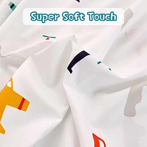 JSD 4 Piece Airplane Kids Sheet Set Full Size - Image 6