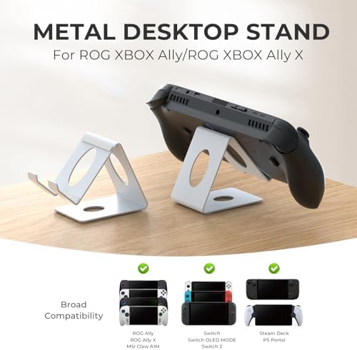 JYGamhanbil Desktop Stand Metal Holder for Portable Gaming Handheld Console - Image 7